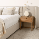 Ellus Bed Head Extended | Oatmeal