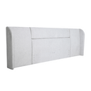 Ellus Bed Head Extended | Paloma Grey