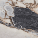 Elsie Bedside Table | Matt Ocean Marble
