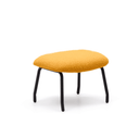 Embla Ottoman | Orange Boucle