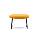 Embla Ottoman | Orange Boucle