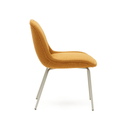 Emily Dining Chair | Orange Boucle