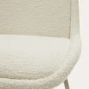 Emily Dining Chair | White Boucle