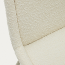 Emily Dining Chair | White Boucle
