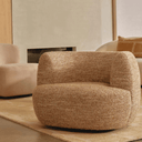 Spinner Swivel Armchair | Desert Beige