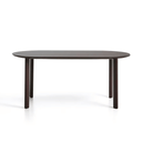 Erice Oblong Patio Dining Table | Brown