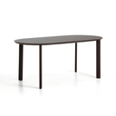 Erice Oblong Patio Dining Table | Brown