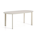 Erice Oblong Patio Dining Table | Ecru