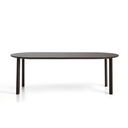 Erice Oblong Patio Dining Table | Brown