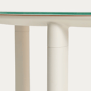 Erice Oblong Patio Dining Table | Ecru