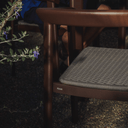 Erice Stackable Patio Chair | Brown
