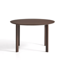 Erice Round Patio Dining Table | Brown