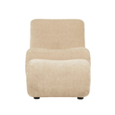Evie Armchair & Ottoman | Marzipan