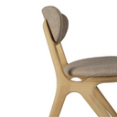 Eye Dining Chair | Oak w Warm Grey
