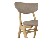Eye Dining Chair | Oak w Warm Grey