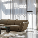 Easton Canopy Floor Lamp | Black