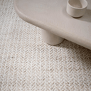 Echo Wool Rug | Flax