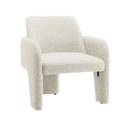 Elton Armchair | Eggshell
