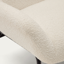 Embla Armchair | White Boucle