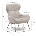 Embla Armchair | Beige