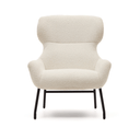 Embla Armchair | White Boucle