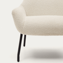 Embla Armchair | White Boucle