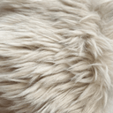 Ally Lounger | Sand Faux Fur