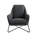 Emmett Armchair | Charcoal