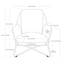 Emmett Armchair | Charcoal
