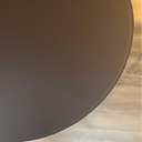Erice Round Patio Dining Table | Brown
