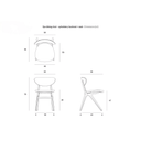 Eye Dining Chair | Oak w Warm Grey
