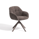 Farrow Swivel Office Chair | Brown