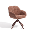 Farrow Swivel Office Chair | Caramel
