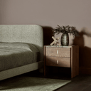 Felix Curve Bed | Ore Speckle