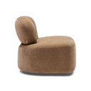 Fiore Swivel Armchair | Light Chestnut