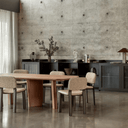 Flatform Dining Chair | Mocha / Dark Elm