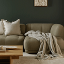 Flemish Wool Throw | Fawn