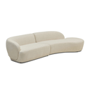 Folio Chaise Sofa | Fresco White