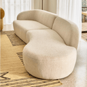 Folio Chaise Sofa | Fresco White