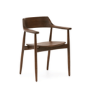 Fondes Dining Chair | Walnut Brown
