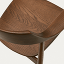 Fondes Dining Chair | Walnut Brown
