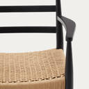 Ford Dining Chair with Arms | Black