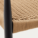 Ford Dining Chair with Arms | Black