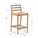 Ford Bench Barstool | Natural