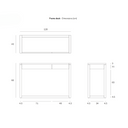 Frame Desk | Oak