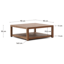 Frank Square Coffee Table
