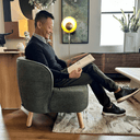 Fraser Armchair | Rust Boucle