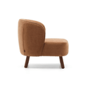 Fraser Armchair | Terracotta / Walnut Brown