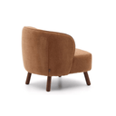 Fraser Armchair | Terracotta / Walnut Brown