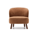 Fraser Armchair | Terracotta / Walnut Brown